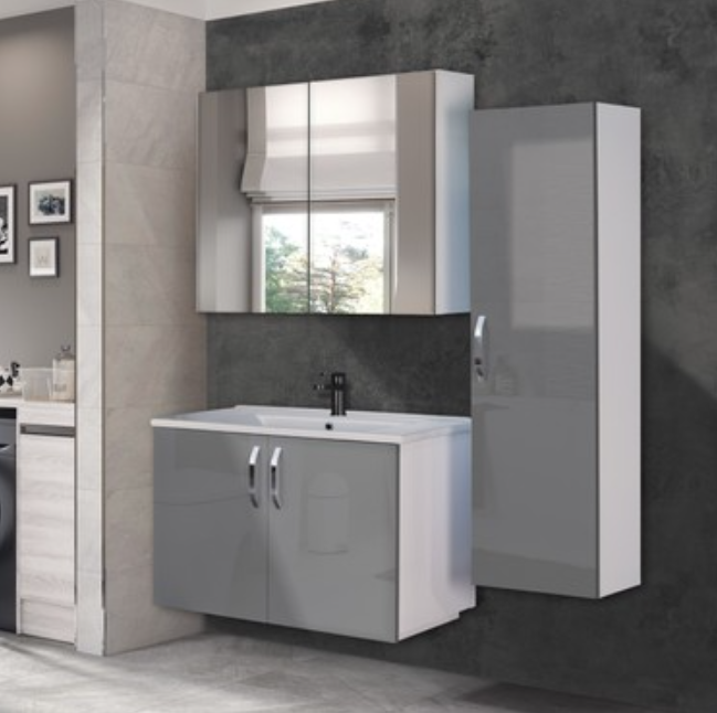 ikinci el çıkma banyo dolabı