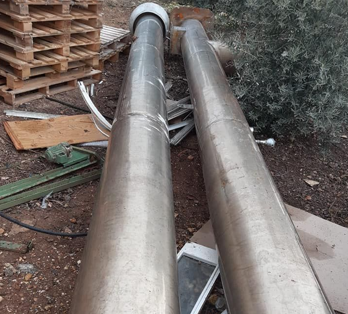 ikinci el havalandırma boruları